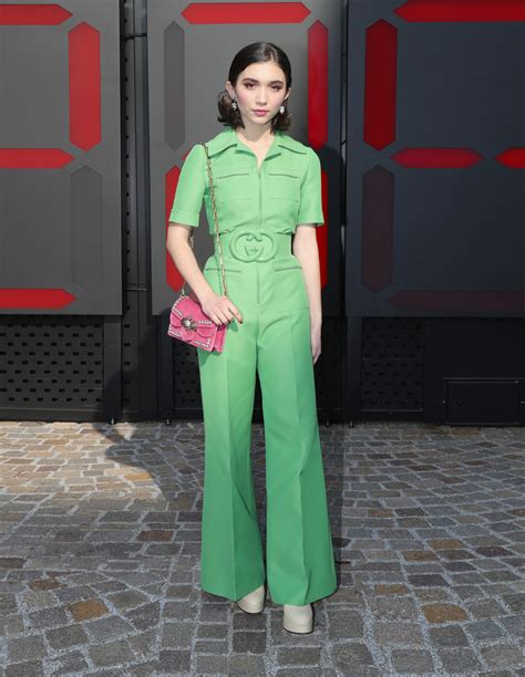 I Didn't Know I Needed a Green Gucci Jumpsuit Until I 